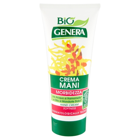 Genera BiÓ Crema Mani Morbidezza con Acqua di Hamamelis* e Olio di Mandorle Dolci* 100 ml